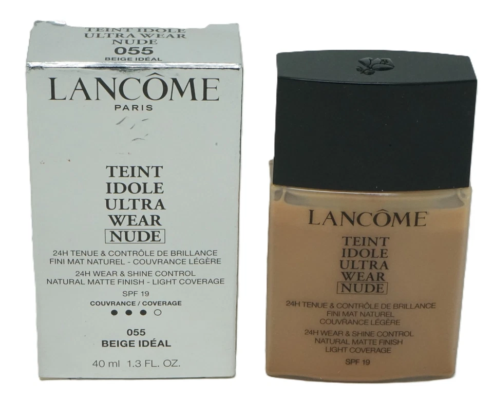 Lancome Teint Idole Ultra Wear Nude Foundation SPF19 40ml 055 Beige Ideal - Bild 1 von 1