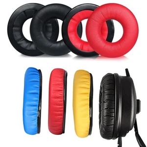 Cover Replacement Earpads For Sennheiser HD25 Leather Earphone Case Ear Pads - Picture 1 of 22