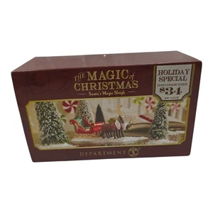 Figura Trineo Mágico Department 56 La Magia De Navidad Papá Noel IOB 4042422 - Imagen 1 de 6