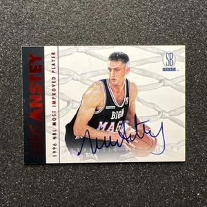 1997 Score Board CHRIS ANSTEY Rookie AUTO - NBA PORTLAND TRAILBLAZERS - Picture 1 of 4