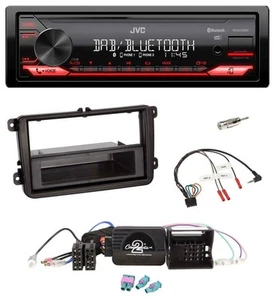 JVC DAB Lenkrad Bluetooth USB Autoradio für VW Amarok Beetle EOS Caddy Golf V/VI - Bild 1 von 9