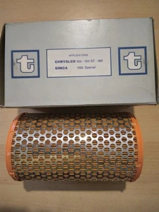Simca Chrysler 160 180 Simca 1100 Special Air Filter - Picture 1 of 2