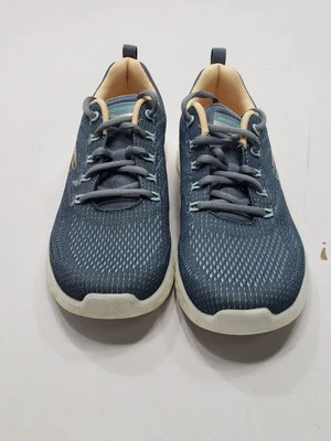 Skechers Women's Lite Foam Air-Cooled Memory Foam Sneakers Blue Size US 7 - Image 1 of 4