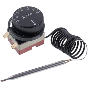 Termostato Calentador de Agua WHD90E 16A 220V L1000 Tmax90°C+ Perilla de Control 2 Terminales - Imagen 1 de 5