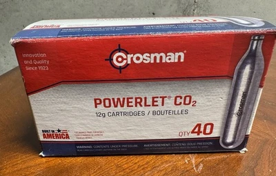 Crosman Powerlet CO2 Cartridges 40 pk. - Image 1 of 4