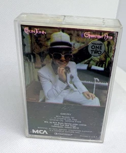 ELTON JOHN ~ GREATEST HITS VOLUME 1 & 2 ~ CASSETTE TAPE - Picture 1 of 4