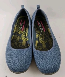 Espuma viscoelástica Skechers Stretch Fit azul refrigerada por aire 23075 para mujer talla 9,5 - Imagen 1 de 9