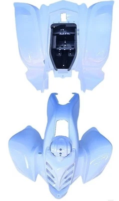 Carrocería para Yamaha Raptor 80cc 2003-2006 2007 2008 2009 2010 2011 2012 - ahora blanca Foto 1 de 3