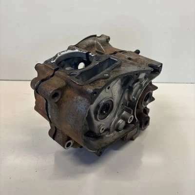 1990 Honda XR80R OEM LEFT RIGHT ENGINE MOTOR CRANKCASE CRANK CASES BLOCK - Image 1 of 4