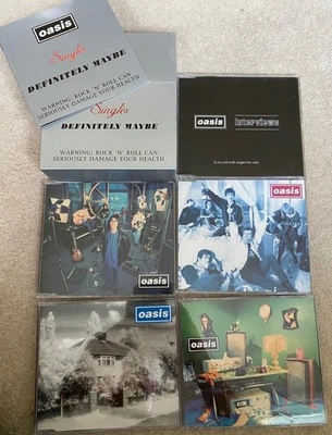 Oasis - Definitely Maybe Singles - Silver Box Set — 第 1/3 张图片