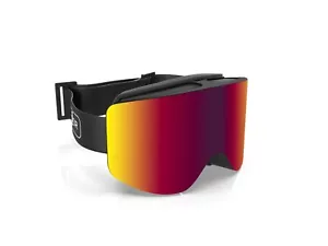 Rayzor Ski Snowboard Goggles UV400 Mirrored Anti fog Lens RRP £69.00 - Picture 1 of 8