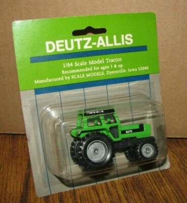 *Deutz Allis 6275 Tractor 1/64 Scale Models Toy 1990 MINNESOTA STATE FAIR DA New - Image 1 of 4