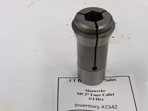 MASWERKS KEB MC37 EMER 3/4 Hex Used CNC Swiss collet INV#2342 - Picture 1 of 1
