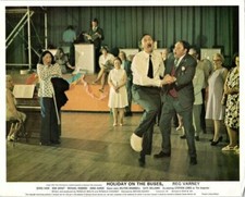 HOLIDAY ON THE BUSES ORIGINAL BRITISH LOBBY CARD STEPHEN LEWIS ARTHUR MULLARD