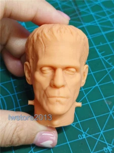 1:18 Frankenstein Benedict Cumberbatch Head Sculpt For 3.75" Male Figure Body - Picture 1 of 6