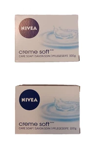 (Lote de 2) NIVEA Cream Soft 3,5 oz. cada uno - 2 barras - Imagen 1 de 2