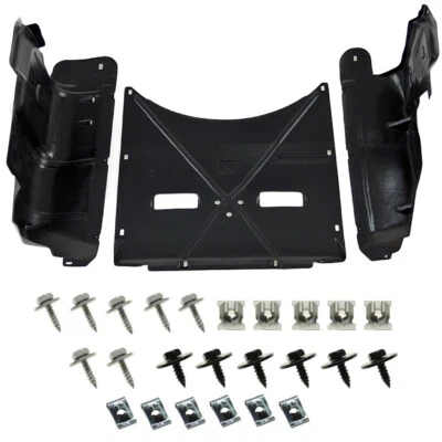 Fiat Stilo 2001-2008 diesel CARTER RIPARO MOTORE INFERIORE  + clips - Imagen 1 de 4