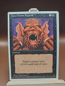 MP HOWL FROM BEYOND BLACK 4ª EDICIÓN MTG MAGIC - Imagen 1 de 2