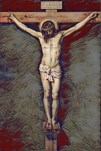 Mosaik Keramikplatte Jesus Christus Gemälde Spritzschutz Fliese Wandbild Wandbild - Bild 1 von 2