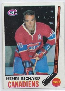 1969-70 TOPPS HOCKEY MINT PACK FRESH ORIGINAL HENRI RICHARD #99 CANADIANS - Picture 1 of 1
