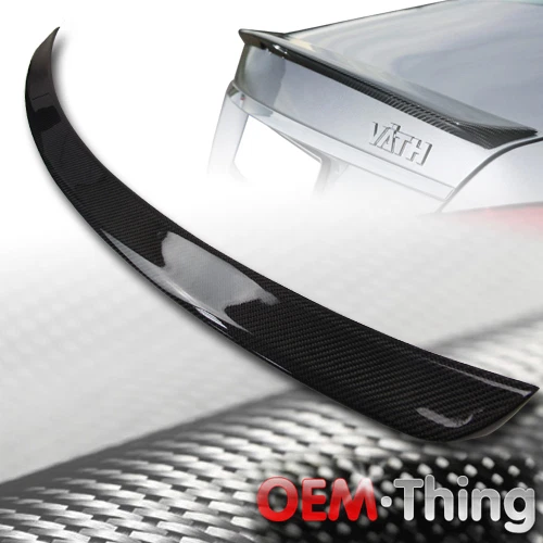 Alerón de maletero de fibra de carbono para Mercedes Benz CLS W218 4D sedán estilo A 2012-2018 Foto 1 de 1