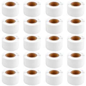 20PK Thermal Paper For Dymo 30327 LabelWriter 450 1-up File Folder Labels 130P/R - Picture 1 of 24