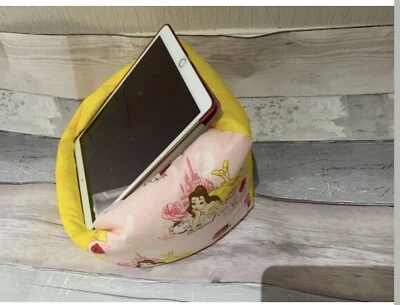 Beauty And The Beast iPad Kindle Pillow Beanbag holder tablet Nook Stand - Image 1 of 4