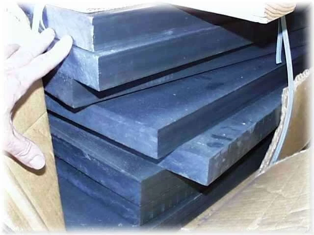 PEEK SHEET 1.5 英寸 x 25 英寸 x 37 英寸黑色 VICTREX 450G 盘子 12781-7 — 第 1/1 张图片