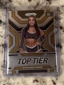 2023 Panini WWE Prizm Roxanne Perez Top Tier Inset Card No. 8 NXT Prodigy - Picture 1 of 2