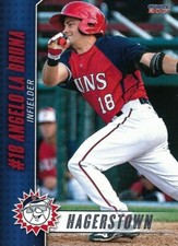 2017 Hagerstown Suns Angelo La Bruna Washington Nationals