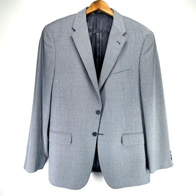 Blazer Loro Piana Joseph Abboud Hombres 42Reg Multicolor Cuadros Lana Abrigo Deportivo Defecto Foto 1 de 4