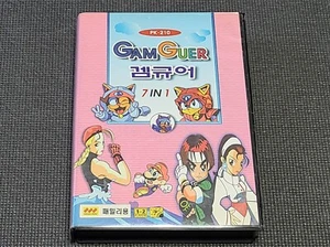 Nintendo Famicom Gam Guer PK-210 Combo 7 in 1 Korean Version Game Family FC NES - Picture 1 of 9