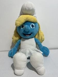 The Smurfs Smurfette Soft Toy Peyo 2013 Official Movie Merchandise 17" - Picture 1 of 14