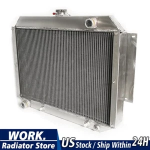 Aluminum Radiator For 1966-1970 Chrysler/Dodge Polara/Plymouth 7.2 V8 1967 1968 - Picture 1 of 8
