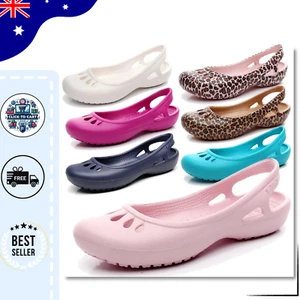 New croc Shoes women's Summer Flat Casual Sandals Garden Beach Shoes@.. - Picture 1 of 18