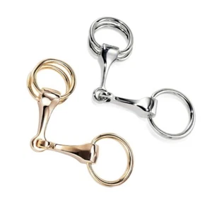 Elegante broca de caballo de aleación bufanda clip chal anillos clip bufandas sujetador para mujer - Imagen 1 de 10