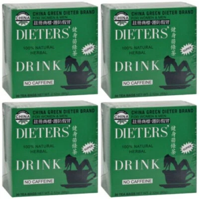 DIETERS' DRINK Uncle Lee's Dieters Tea 120 Bags - Herbal Detox & Digestive Support Cleansee