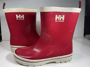 KIDS Helly Hansen Unisex RAIN BOOTS GUM BOOTS SIZE 4 US (15a) - Picture 1 of 4