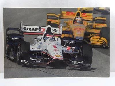 Impresión fotográfica Will Power Ryan Hunter-Reay 16" x 24" tablero de espuma IndyCar Indy 500 Foto 1 de 4