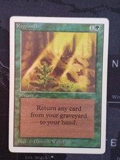 Regrowth [x1] - MtG - Unlimited - Light Play