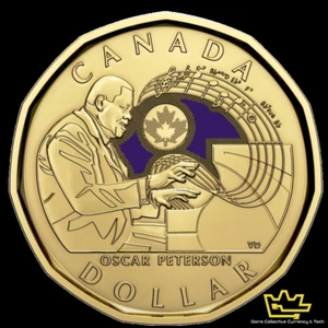 2022 Canada Oscar Peterson One Dollar Coin Mint Condition UNC. Loonie $1 - Bild 1 von 2