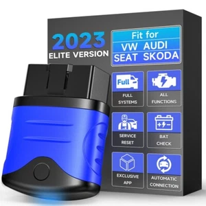 Full System OBD2 Scanner Code Readers Fit For VW/AUDI/SKODA/SEAT Diagnostic Tool - Picture 1 of 10