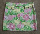 Lilly Pulitzer Animal Crackers Floral Lion Corduroy Mini Skirt - 4
