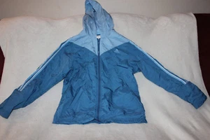 Vintage ADIDAS WINDBREAKER JACKET Youth Kids M Nylon Track Warmup - Picture 1 of 5