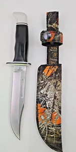Buck Knives 119 Scheide Rechtszug mit Camouflage Canvas Sun Set Print - Bild 1 von 17