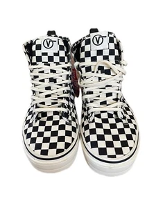HERREN NEU VANS SENTRY WC SCHWARZ WEISS SCHACHBRETT HOHES TOP. HERREN GRÖSSE 10,5 - Bild 1 von 4