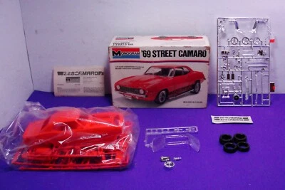 '69 Rue Camaro Chevrolet Z28 Monogram 1:24 Modèle Kit #2230 1978 - Photo 1/4