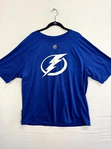Fanatics Shirt Mens 2XL Blue Tampa Bay Lightning Ice Hockey Nikita Kucherov #86 - Picture 1 of 7