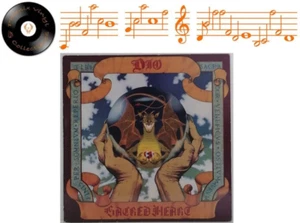 Dio Sacred Heart Vinyl LP + Inner Sleeve A2 B2 Pressing - EX - Picture 1 of 5
