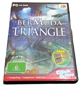 Lost Secrets: Bermuda Triangle Unsolved Mysteries PC Hidden Object Game CD Rom - Picture 1 of 2